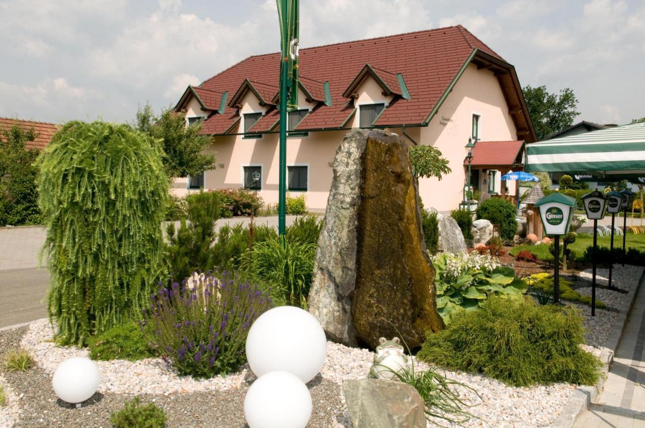 Restaurant Gaestehaus Seiger Sankt Lorenzen bei Knittelfeld 外观 照片